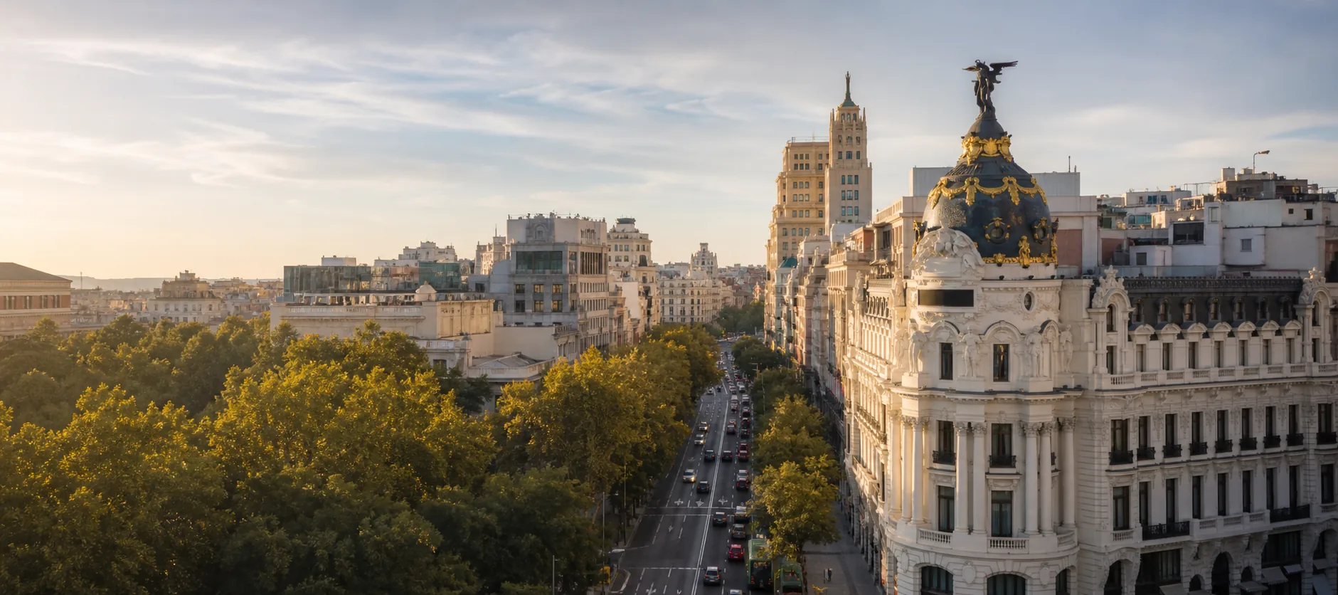 Arquitetura e paisagem urbana de Madrid, Espanha